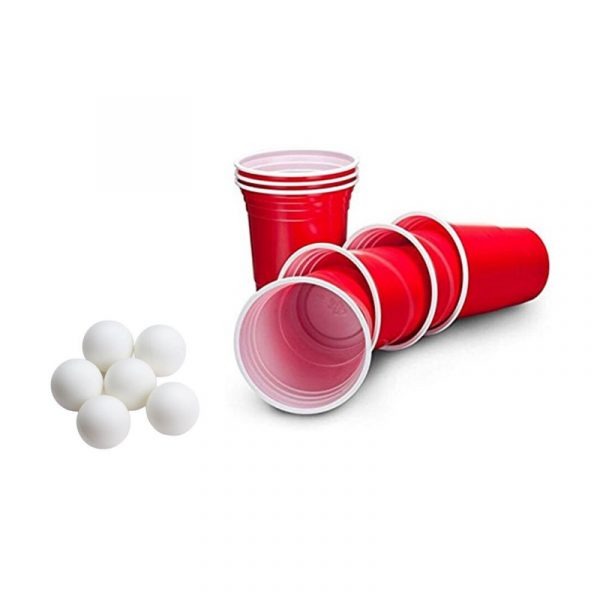 Beerpong Set (Bekers & Balletjes)