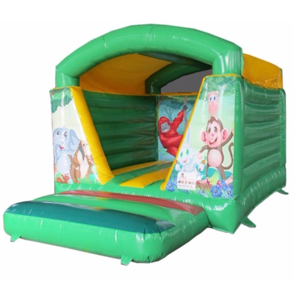 Springkussen Mini Jungle Met Dak